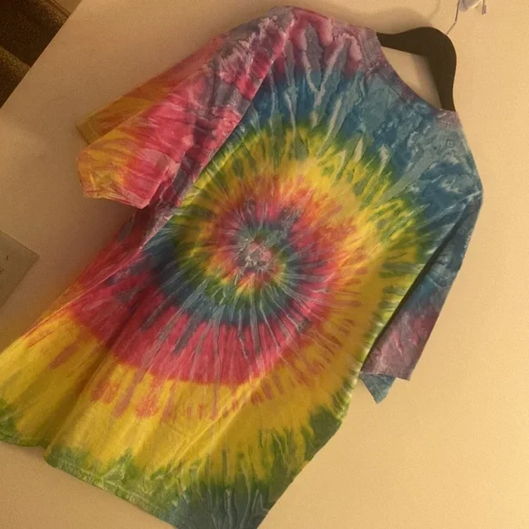 What Happens in Lynchburg Stays in Fabulous Lynchburg Tennessee 2XL Tie-dye Tee - Picture 6 of 6